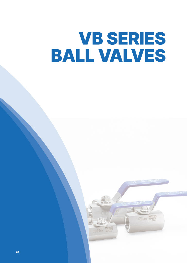 VB 시리즈 볼 밸브